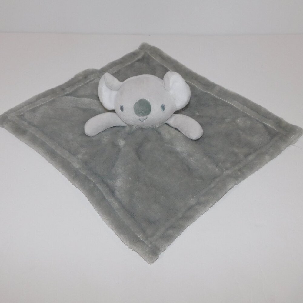 Nemcor Babys First Gray Koala Bear Plush Security blanket Baby Lovey nunu